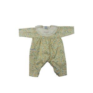 Itsy Bitsy By Lione Vintage Floral Newborn Romper